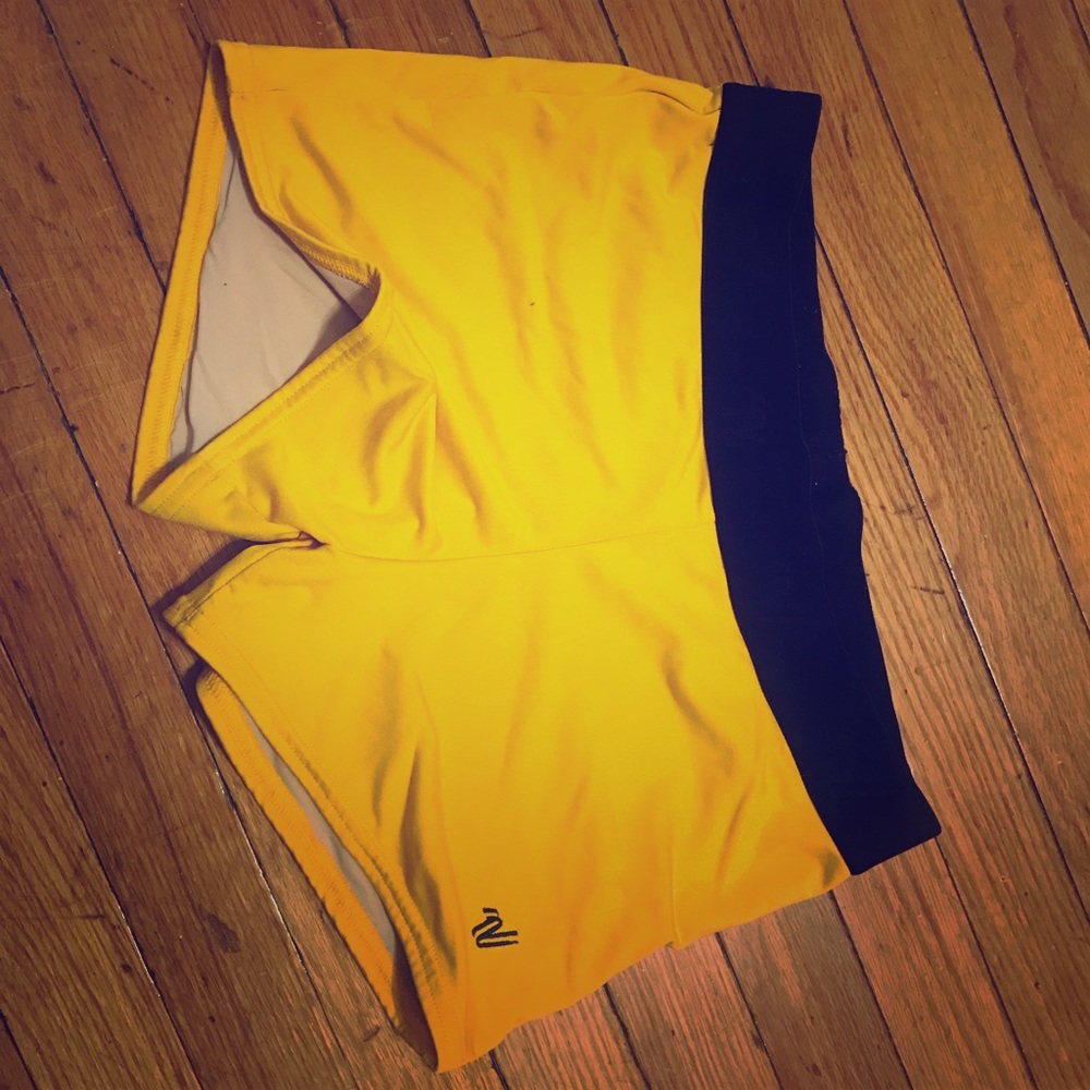 Varsity Cheerleading Spandex Yellow